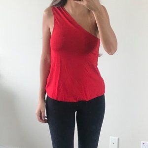 one shoulder top